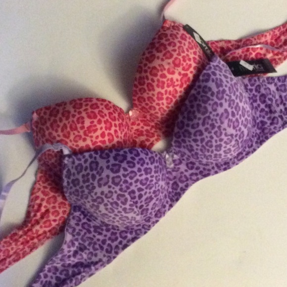 2 Ladies Animal Print Underwire Bra’s NWT - Picture 1 of 6